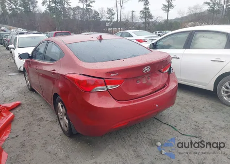 2011 Hyundai Elantra Gls (Ulsan Plant) z USA, uszkodzony, nr VIN KMHDH4AE3BU161168